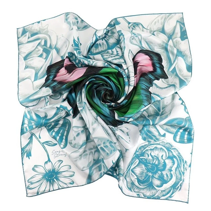 2 Animal Print Scarf(001)
