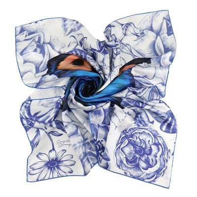 ผ้าพันคอสี่เหลี่ยมลายสัตว์