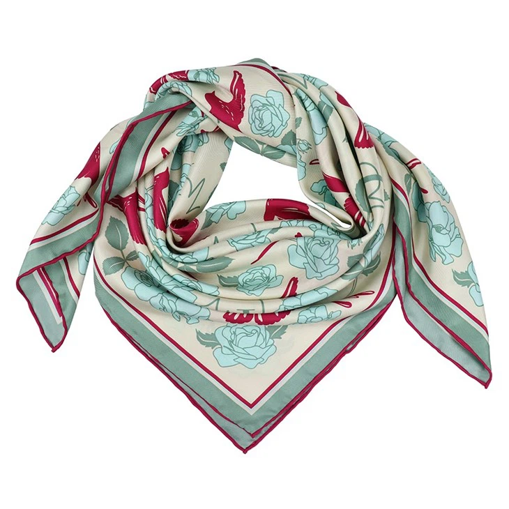 Floral Print Scarf